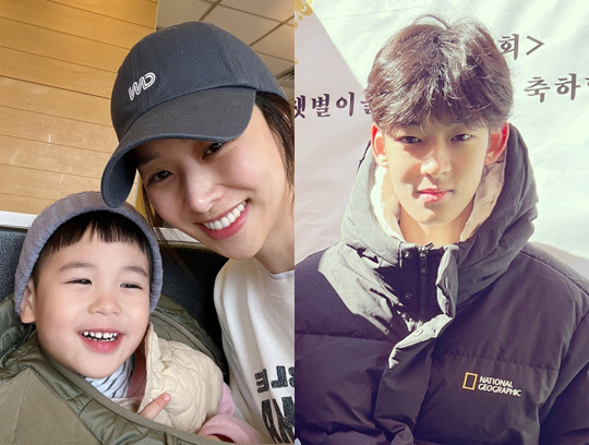 장신영♥강경준 아들, 폭풍 성장 '비주얼 형제'...연예인 뺨치는 외모