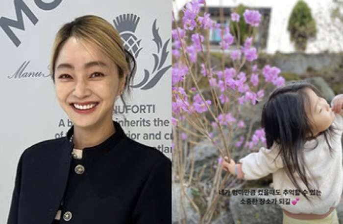 '김수미 며느리' 서효림, 아직 어린 딸 보며 애틋 "엄마만큼 컸을 때도…