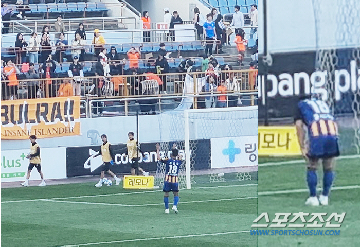 "미안합니다" 전 소속팀에 예우 갖춘 주민규, 경기 후엔 '90도 폴더 …