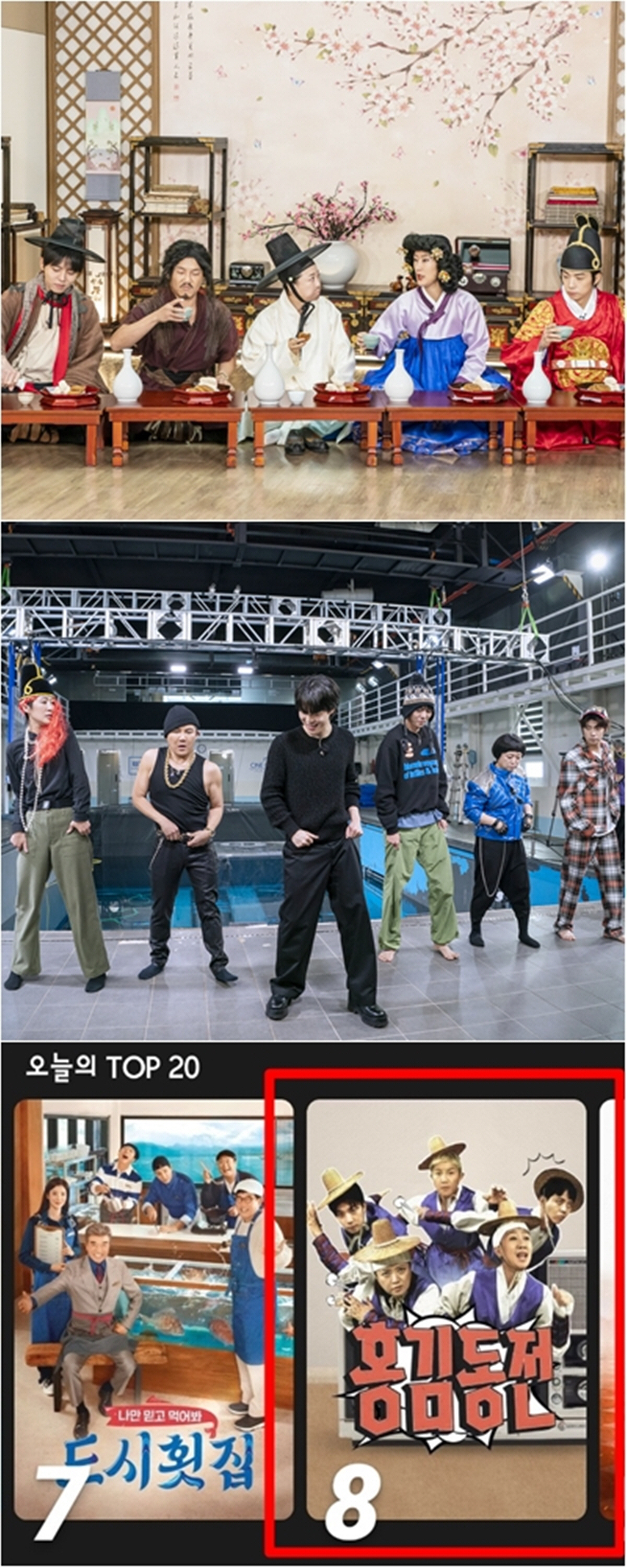 "방탄 지민 화력 뜨겁다"…'홍김동전' 웨이브 77위→8위 시청률 역주행