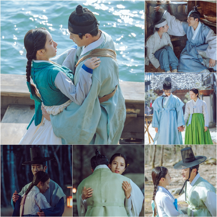 '조선변호사' 우도환♥김지연, 2회 만에 초밀착 스킨십..설렘↑
