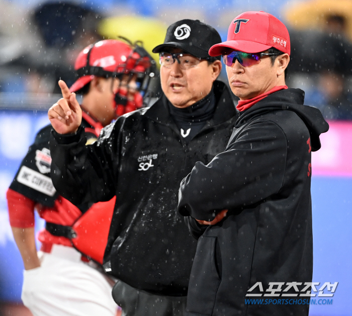 0:1→3:1→노게임…같은 하늘 아래 엇갈린 희비, KIA 울고 KT 웃…
