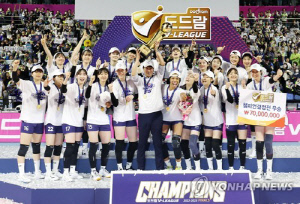 도로공사 우승 기적 쓴 챔프 5차전, 시청률 3.4%로 V리그 신기록