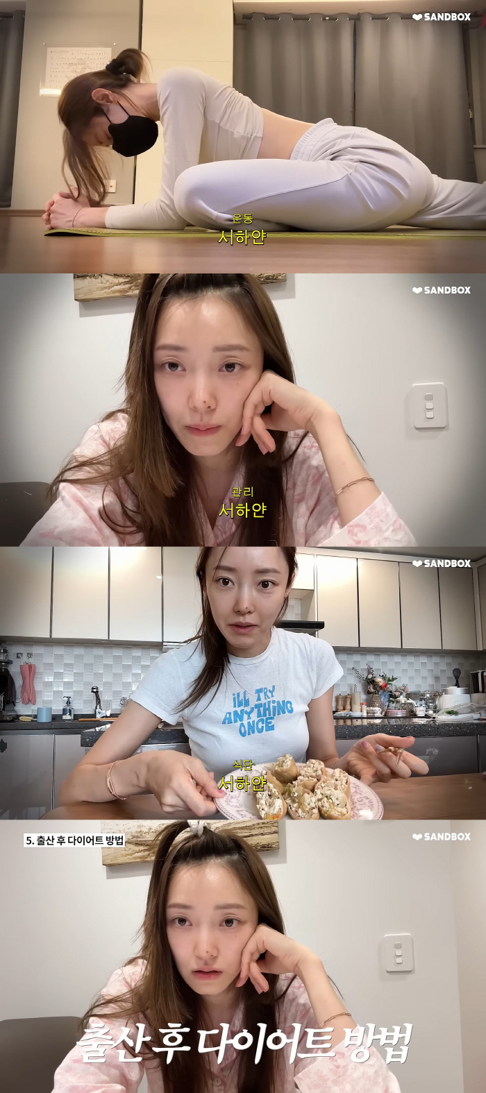 '임창정♥' 서하얀, 83kg→52kg 다이어트 비법 공개…"탄수화물 일…