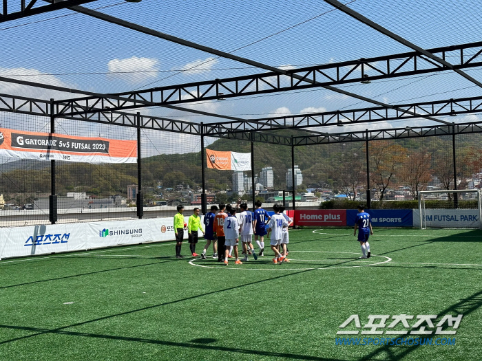 완주중, '5v5 게토레이 풋살 2023' 전주 챔피언 등극... '8골…