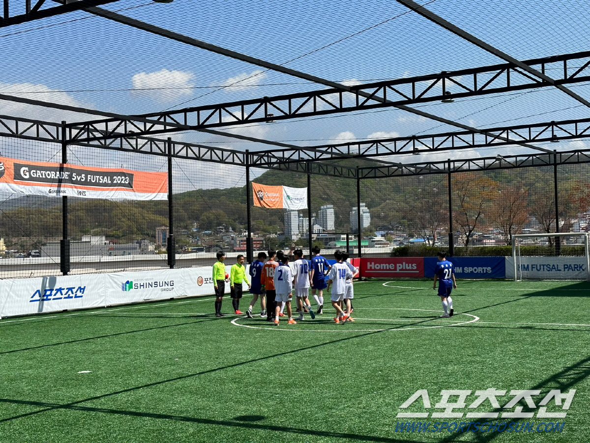 완주중, '5v5 게토레이 풋살 2023' 전주 챔피언 등극... '8골…