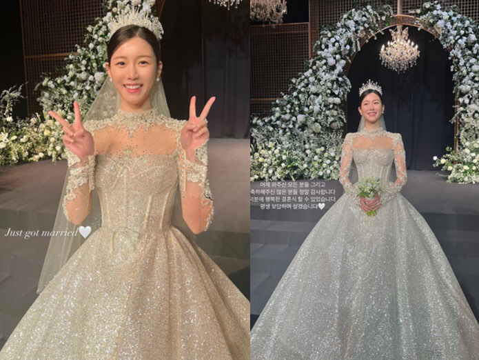 '이승기 아내♥' 이다인, 결혼 소감 "축하 감사, 평생 보답하며 살 것…