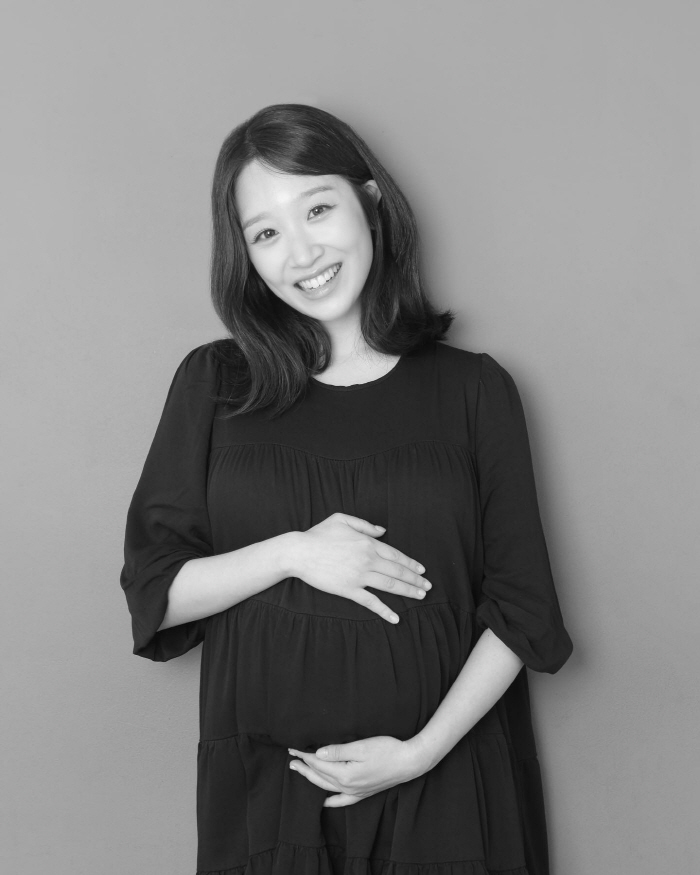 유나킴, 만삭 D라인 공개… "3개월 후 子 출산 예정"