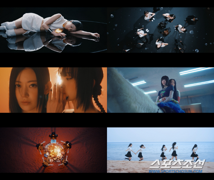 '5월 1일 컴백' 르세라핌, 정규 1집 트레일러 공개…압도적인 영상미+…