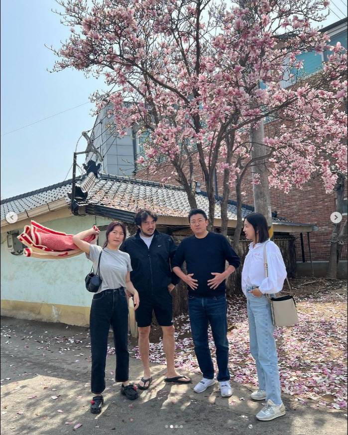 문재완♥이지혜, 김미려 새 단독주택 방문 "고즈넉하니 너무 좋다"