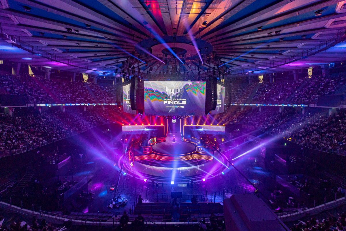 우리은행, '2023 LCK 스프링 결승전' 우승팀 시상…팬 대상 현장이…