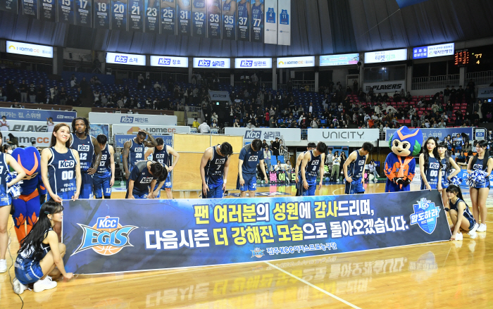 '와신상담' KCC, 다음시즌 부활 어떻게 만들어 가나…풀어야 할 '반면…