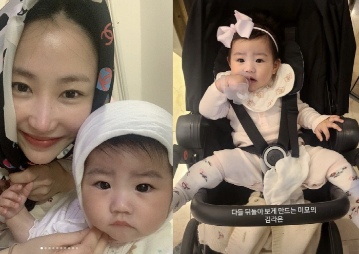 천상지희 선데이 딸, "다들 뒤돌아보게 만드는 미모"…이목구비 남달라