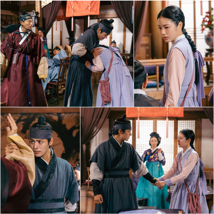 "시켜줘! 윤단오 호위무사"…신예은X려운, '와락 보호'로 불붙은 로맨스