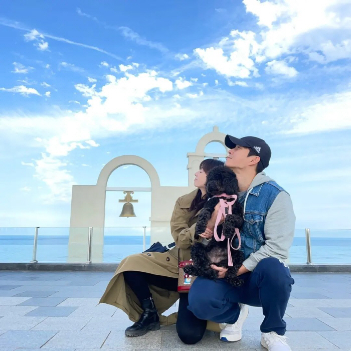 심형탁, '4년 열애' ♥18세 연하 日 예비 신부와 달달...'비주얼 …