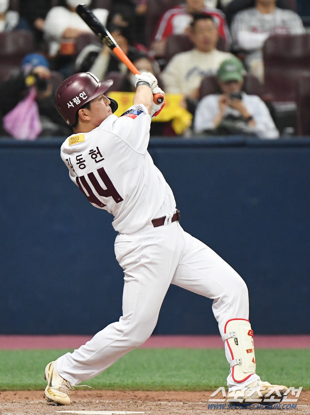 "리드대로 던졌다" 당찬 19세 신인 포수, '韓생활 5년차' 외인 에이…