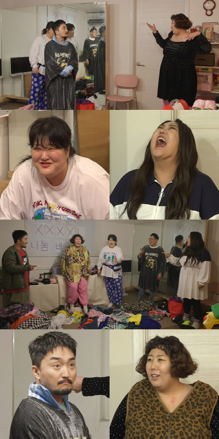 '전참시' 이국주, 신기루·풍자와 '9XL 나눔 바자회' 개최