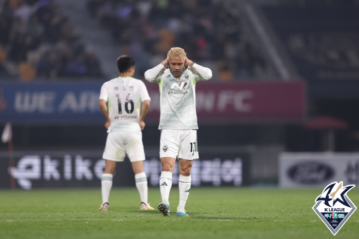 위기의 전북, 수원FC 원정서 0대1 무기력한 패배, 라스 결승골 비수