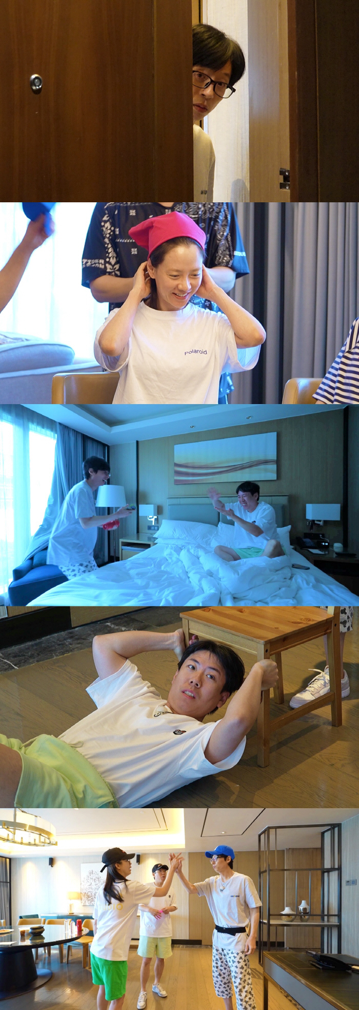 '런닝맨' 송지효, 적나라한 아침 민낯...'충격 비주얼'에 멤버들 '걱…