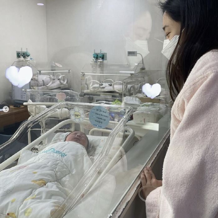 최희, 오늘 둘째 득남 "3.36kg 자연분만"..배다해→서효림 절친들 …
