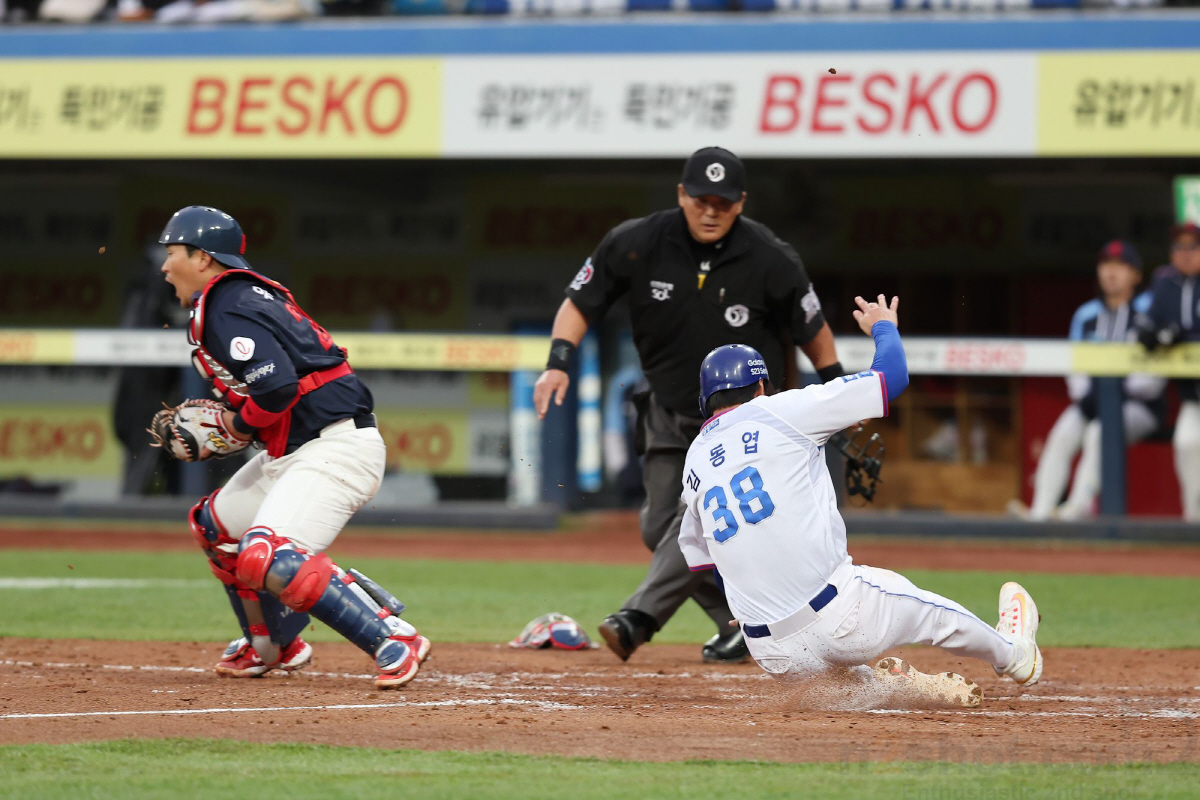 "발목 접지른 줄 알았는데…" 삼성 또 대형부상 날벼락, 김동엽 대퇴사두…