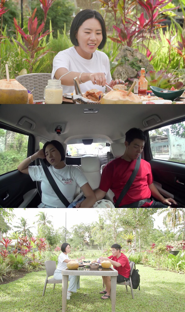 이상화, 먹방 중 갑자기 헛구역..강남 “설마 입덧?” 2세 계획 중 찾…