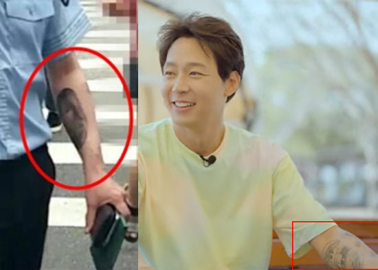 박유천, 팔뚝에 새겼던 '전 여친 얼굴' 타투 지웠다…살오른 37세 근황