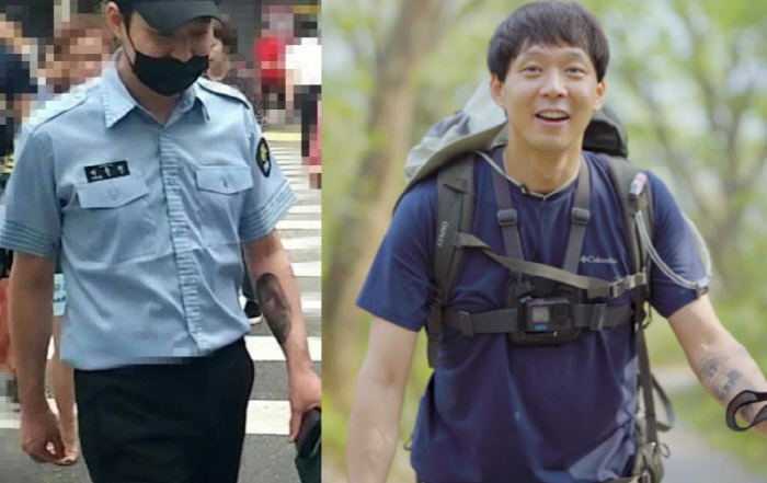 박유천, 황하나 얼굴 문신 지우고 짱구 새겼다