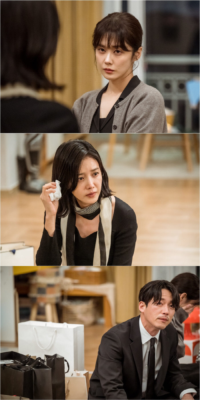 장나라vs채정안, 폭풍전야 신경전→쭈구리 남편 장혁만 안절부절('패밀리'…