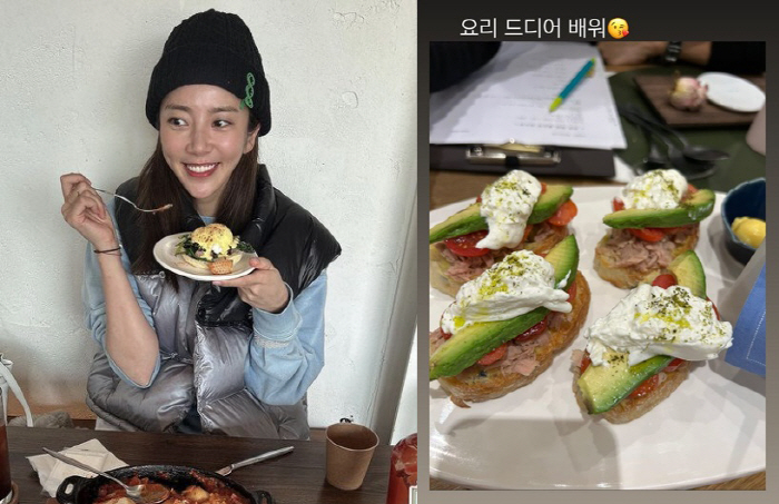 '이규혁♥' 손담비, 드디어 '요리 똥손' 탈출 "오빠 이건 해줄 수 있…