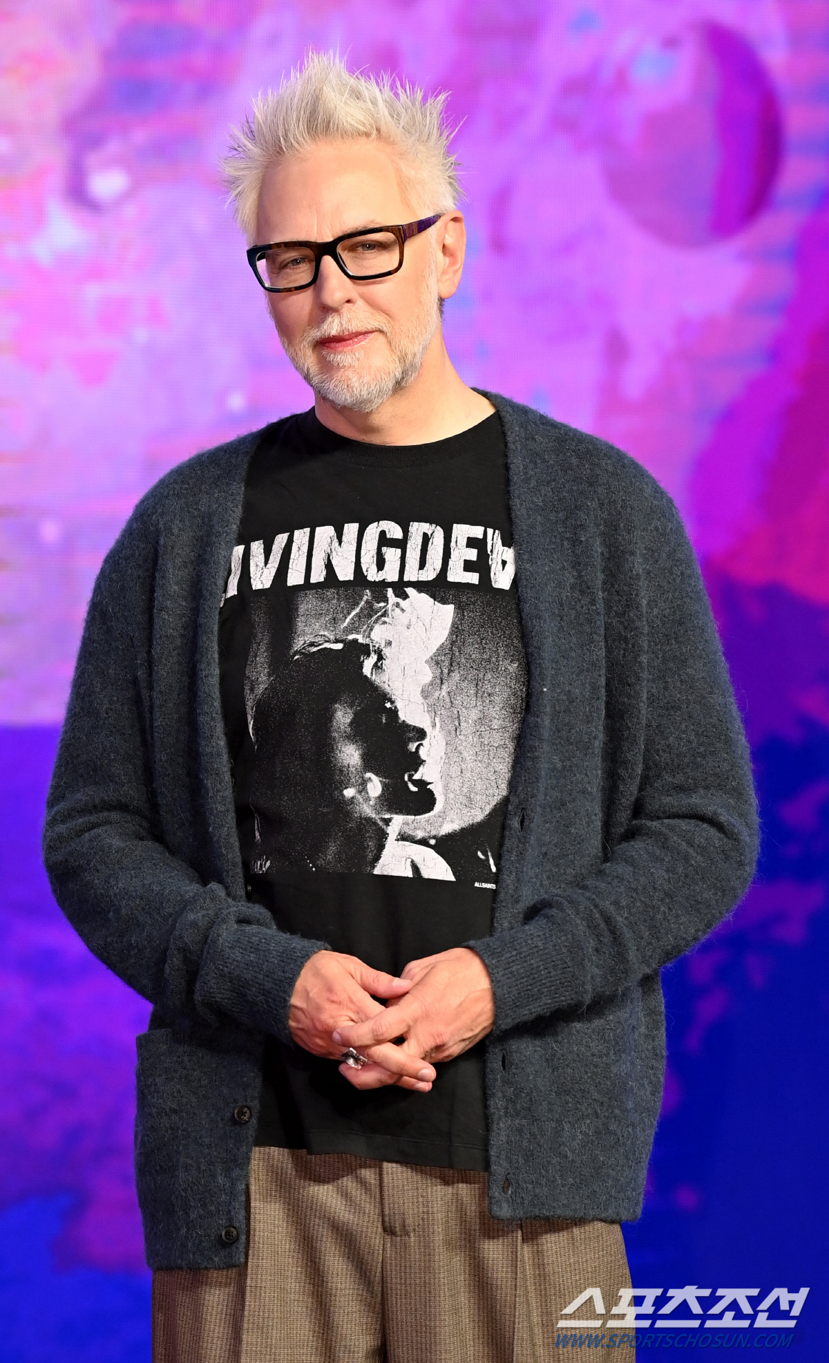 [SC현장] "봉준호 광팬→블핑X뉴진스 최애♥"…'가오갤3'도 엄지척, …