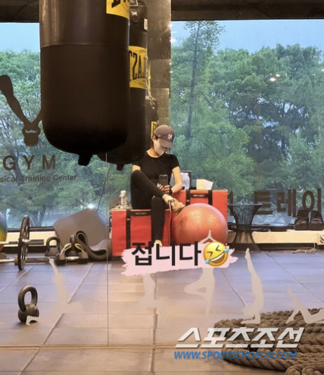 채림이 이런 운동을? 혼자 아들 키우기 위해서는…"접니다"
