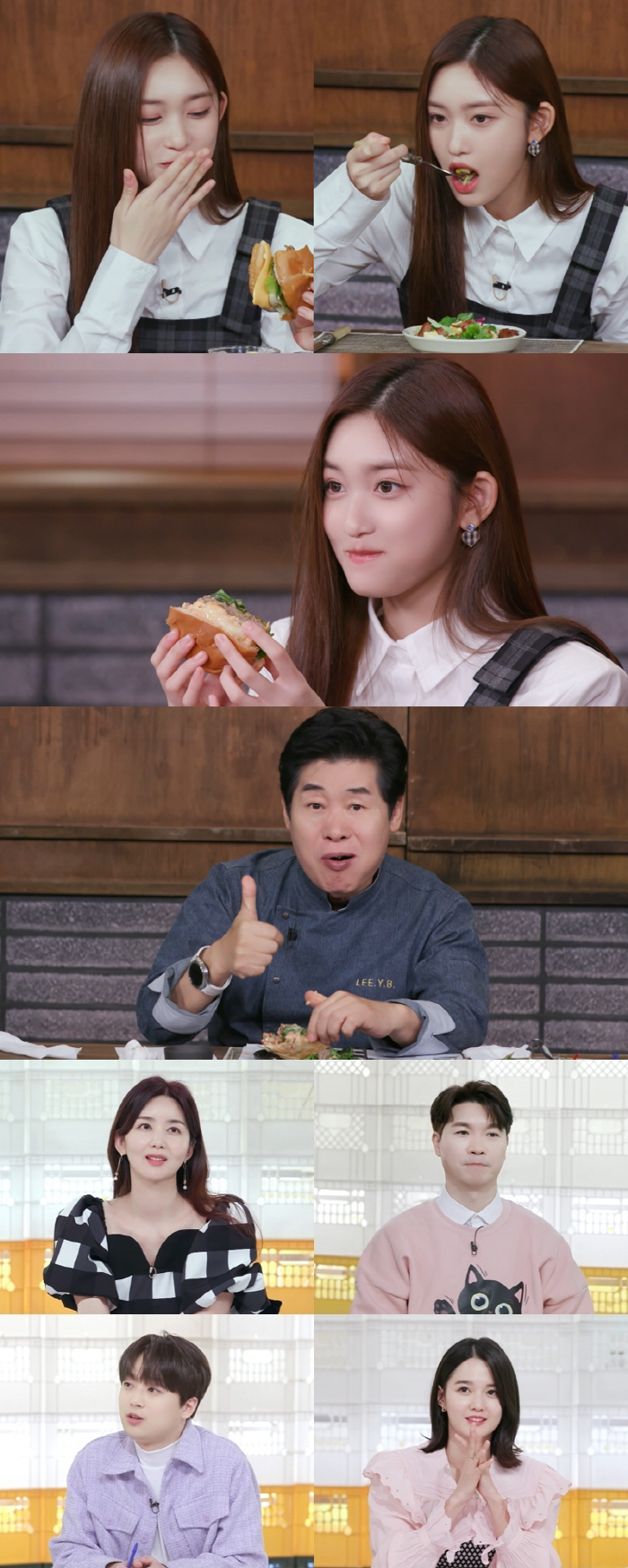 '편스토랑' 아이브 이서, 귀요미 메뉴 평가단 활약(ft.즉석 버거CF)