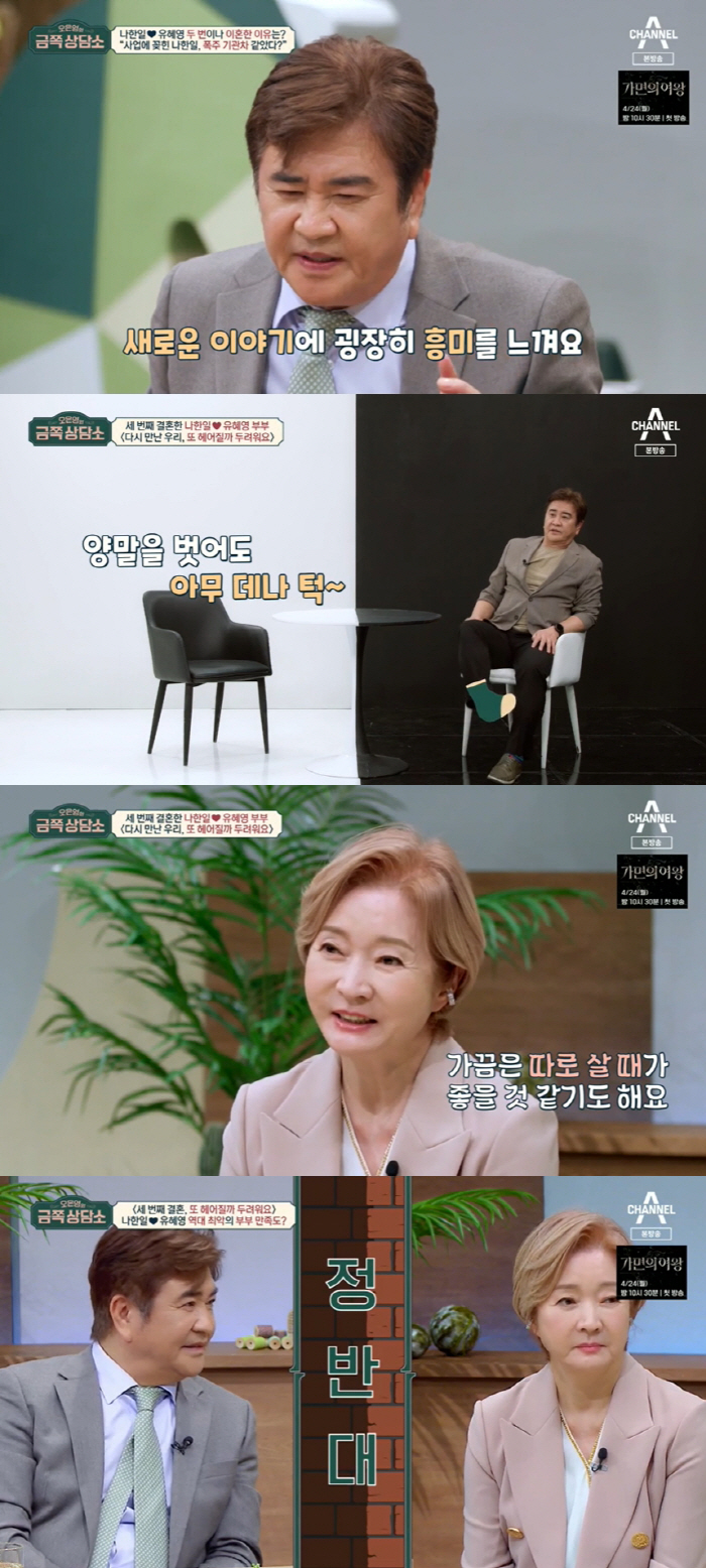 나한일, 69세인데…오은영 "성인 ADHD 판정, 약물치료는 권장 안해"…