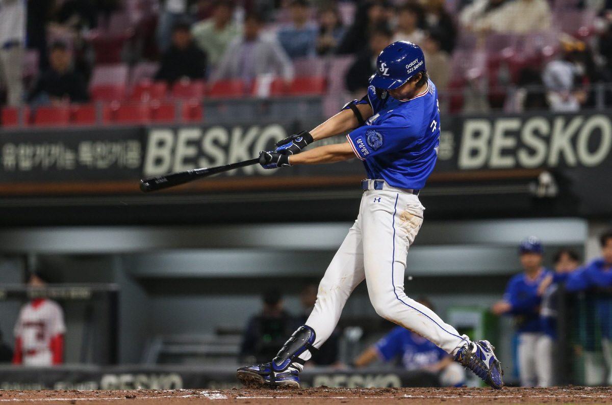 "구자욱 마저?" 자라 보고 놀란 가슴, 대타 교체→끝내기 역전패 아쉬움