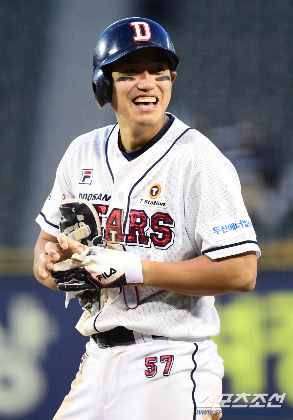 잠실 뒤흔든 '어이!' 타격도 폭발했다…"직접 선곡한 곡이라 뿌듯하네요"