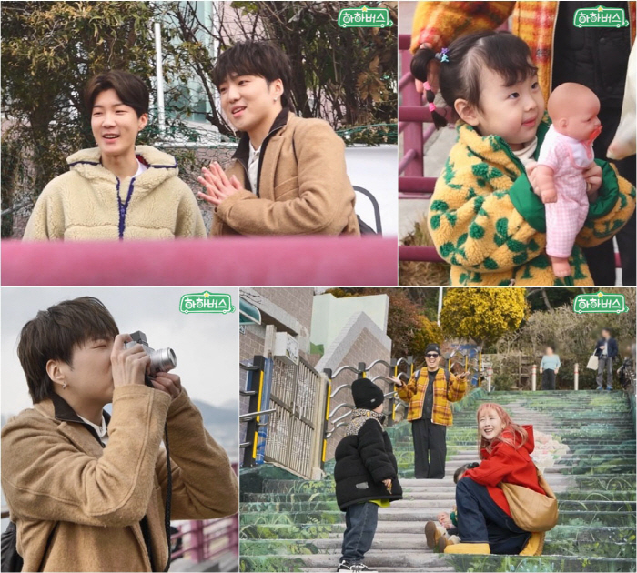 하하♥별 '희귀병 극복' 딸, 강승윤과 '개똥벌레' 듀엣 무대…귀여움 폭…