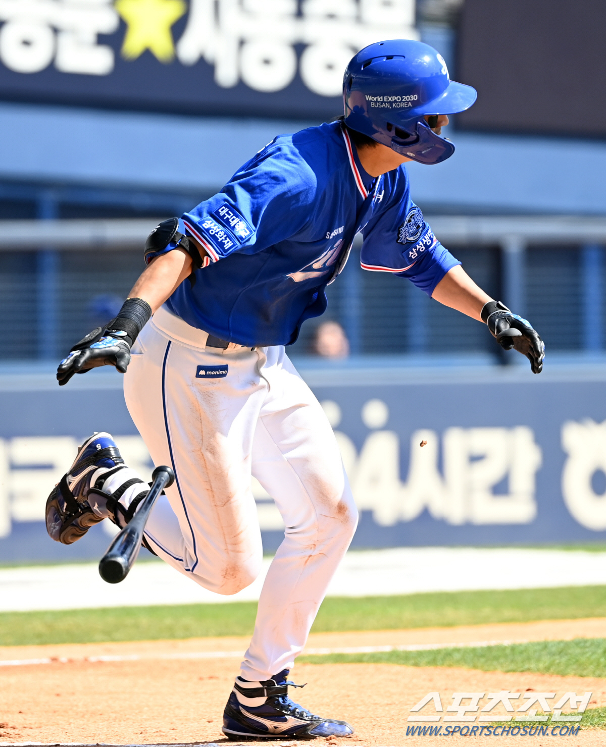 "더 잘하고 싶었다" '우상' 이승엽 감독 앞 폭풍 4안타→반가움은 눈인…