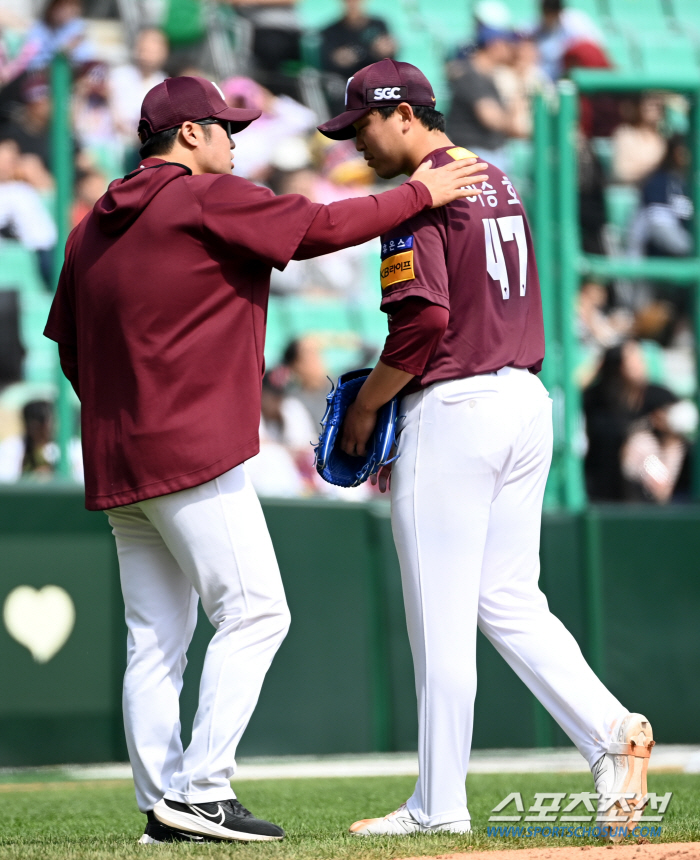 볼넷→홈런→강판…키움 5선발 고민 다시 시작되나[인천 리포트]