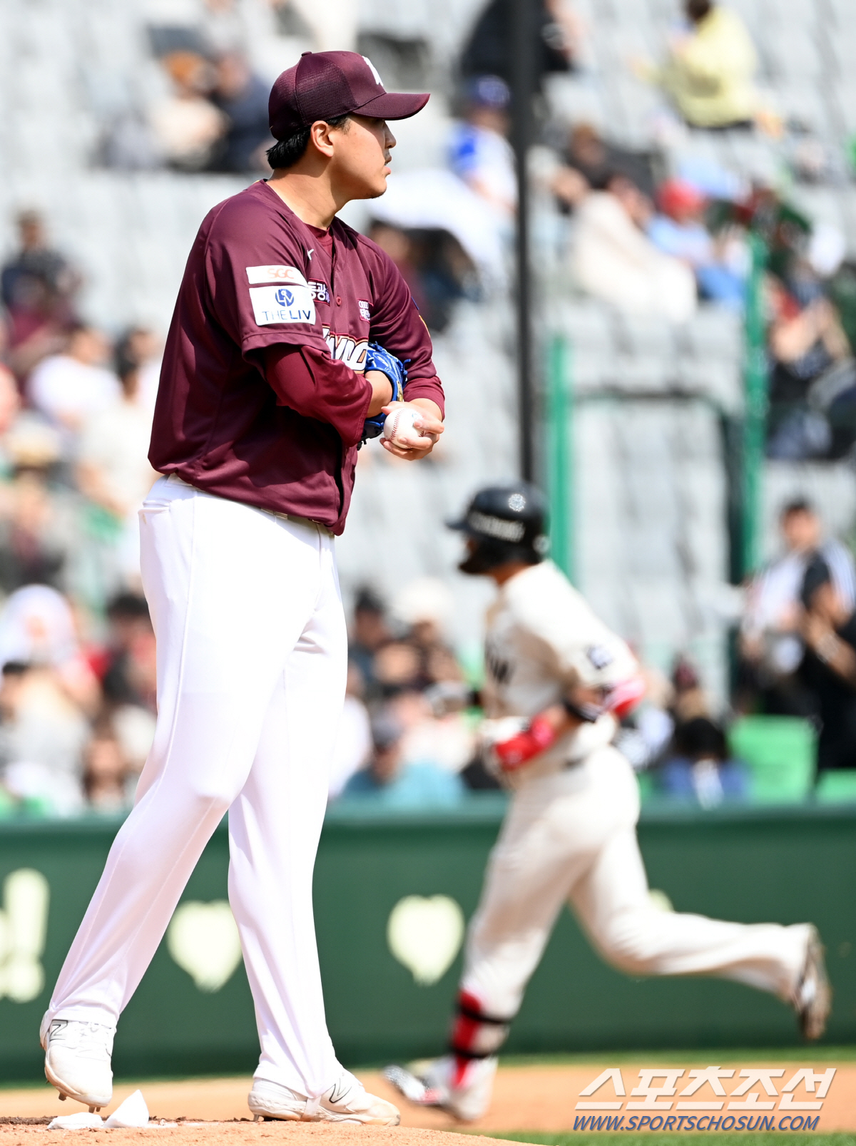 볼넷→홈런→강판…키움 5선발 고민 다시 시작되나[인천 리포트]