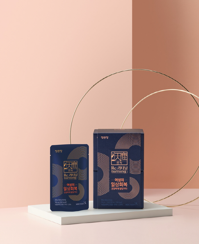 정관장, 여성 일상 회복 맞춤형 녹용 '천녹 리터닝' 선보여