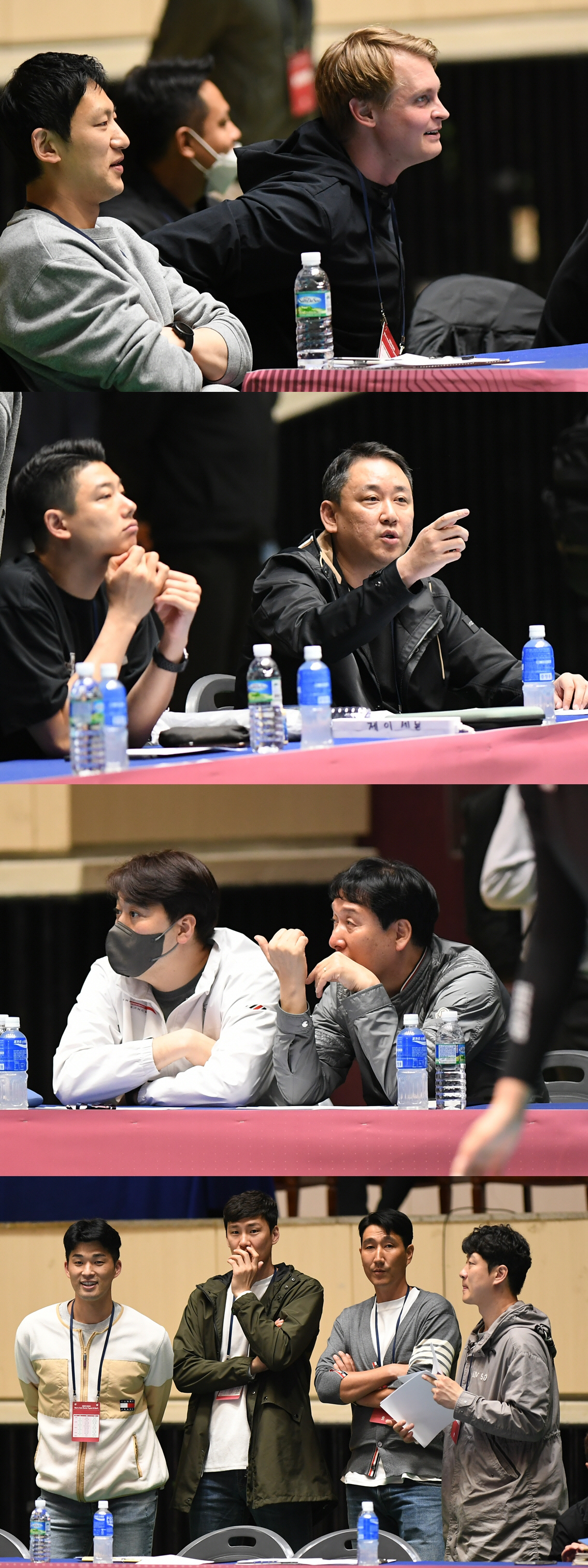 '인재가 많은데?' 현장 가득 채운 열기…'첫 개최' 男트라이아웃 이모저…