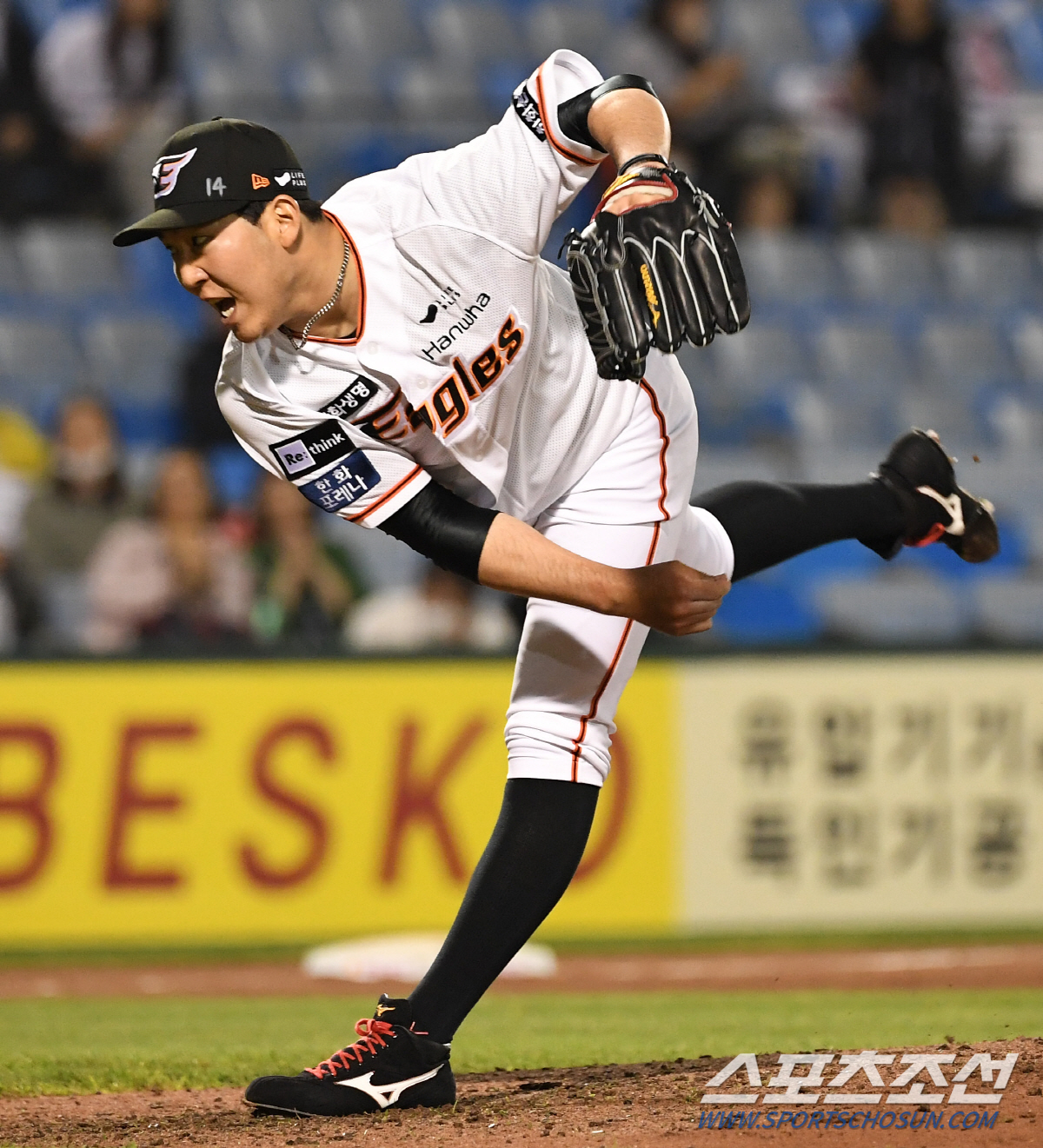 한화 박상원이 돌아본 23일 LG전 9회, "인필드플라이였지만 본능으로 …