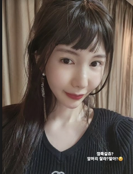 신주아, 앞머리 가발 붙인 태국 재벌 사모님…감쪽 같은 비주얼에 "잘라?…