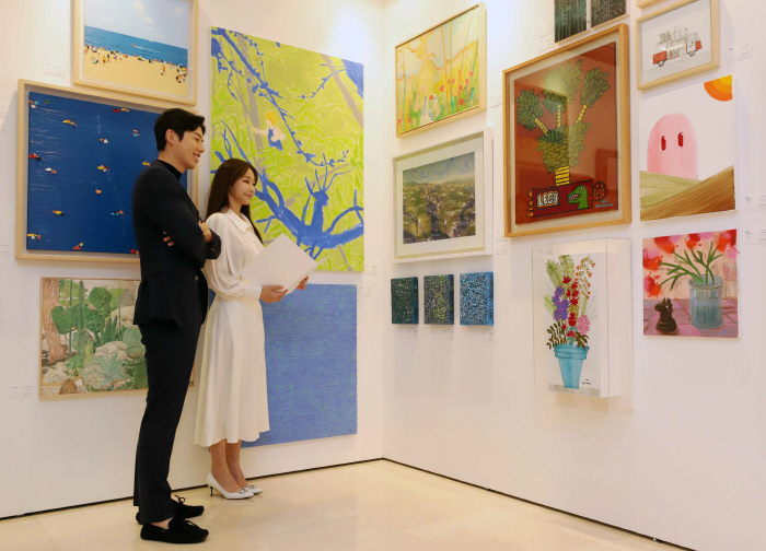 신세계백화점, 내달 21일까지 봄맞이 블라썸 아트페어 진행