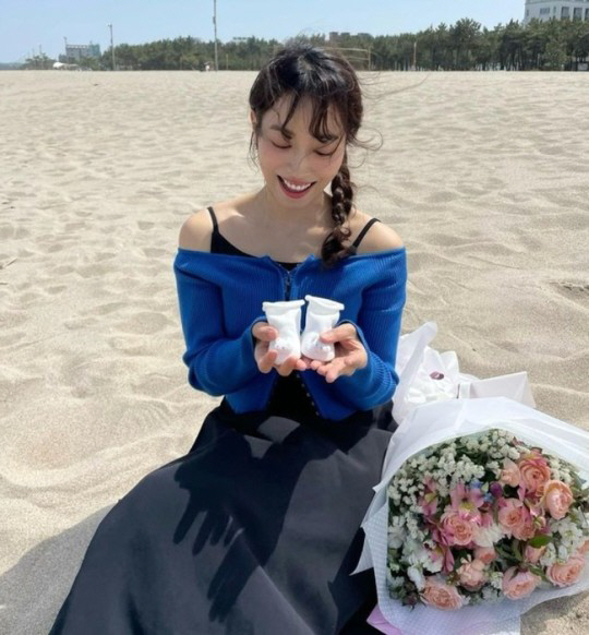 ‘영국인 작가♥’ 임현주, 38살에 자연 임신 “기적 같은 축복이 찾아왔…