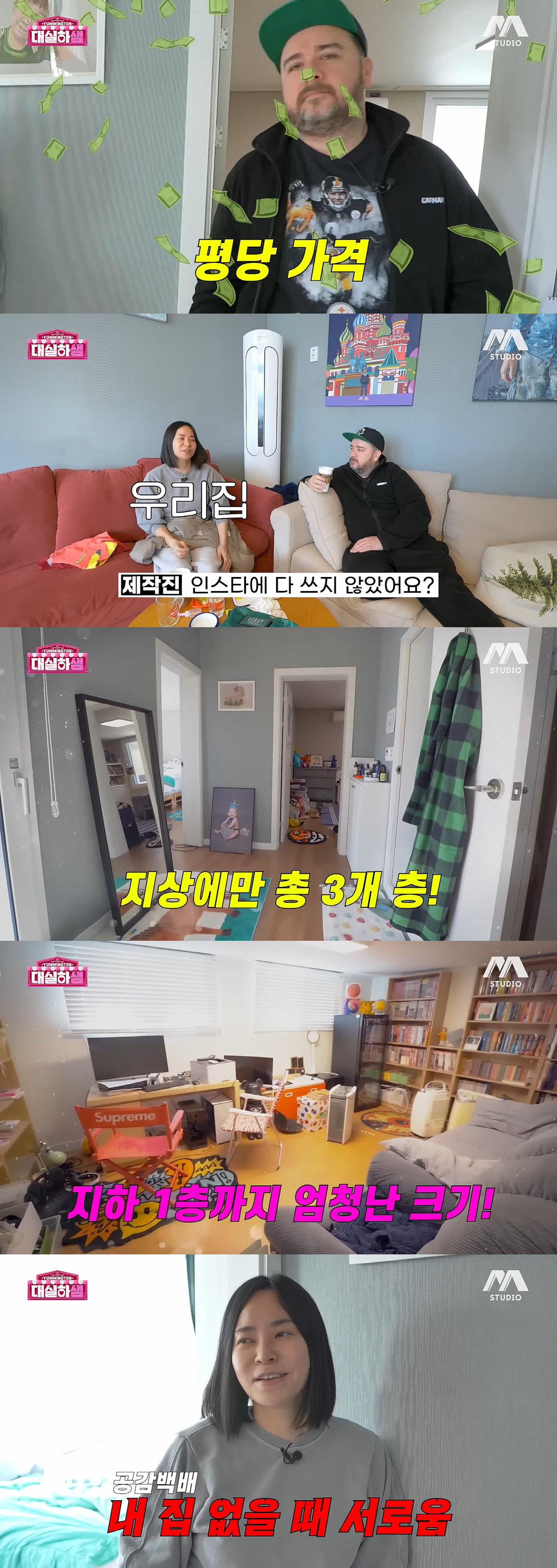 "더럽고 치사해서 샀다"…샘 해밍턴♥정유미 부부, 뉴하우스 공개 "마음에…