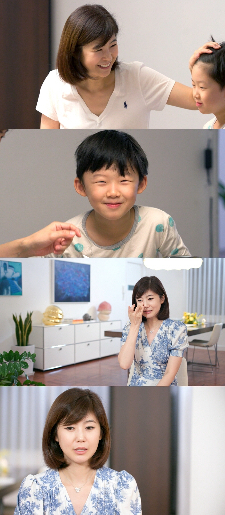 강수정, 8세 子 최초 공개 "시험관 6번·유산 3번..어렵게 얻은 아이…