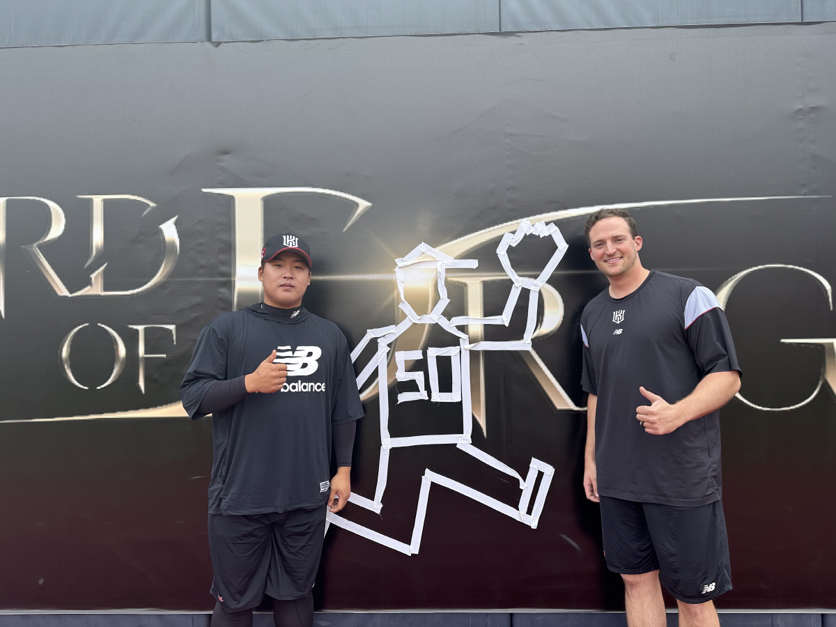 강백호에 대한 벤자민의 고마움→테이핑 그림, 사회공헌 기부로 이어진 사연