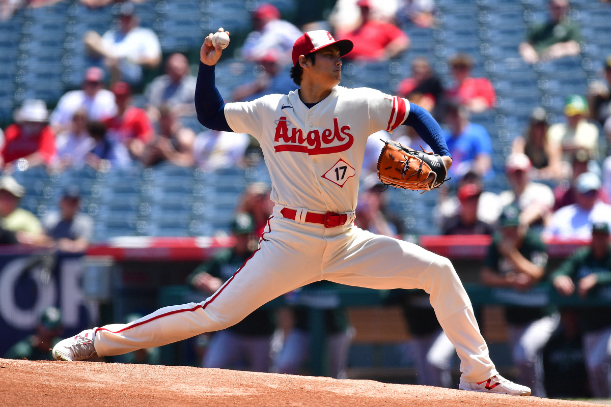 오타니가 도운 오타니의 4승, 6이닝 5실점→3안타 2득점으로 분풀이